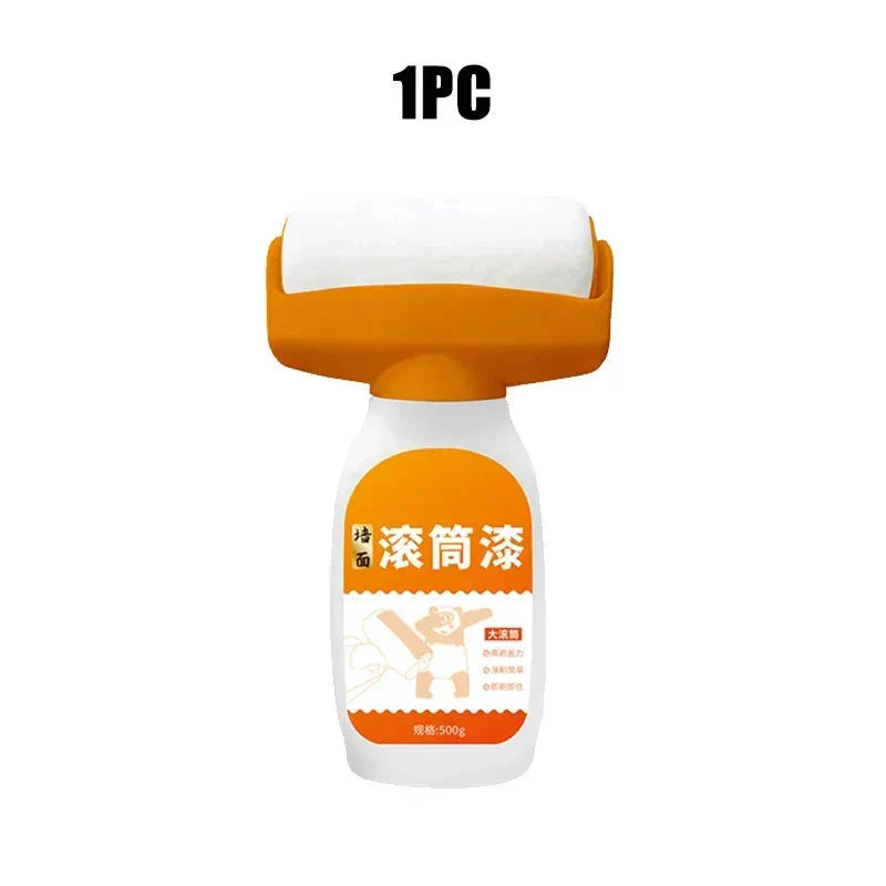 Antibacterial Wall Paint β Strong Repair Latex Paint with Roller Brush for Living Room & Kitchen
